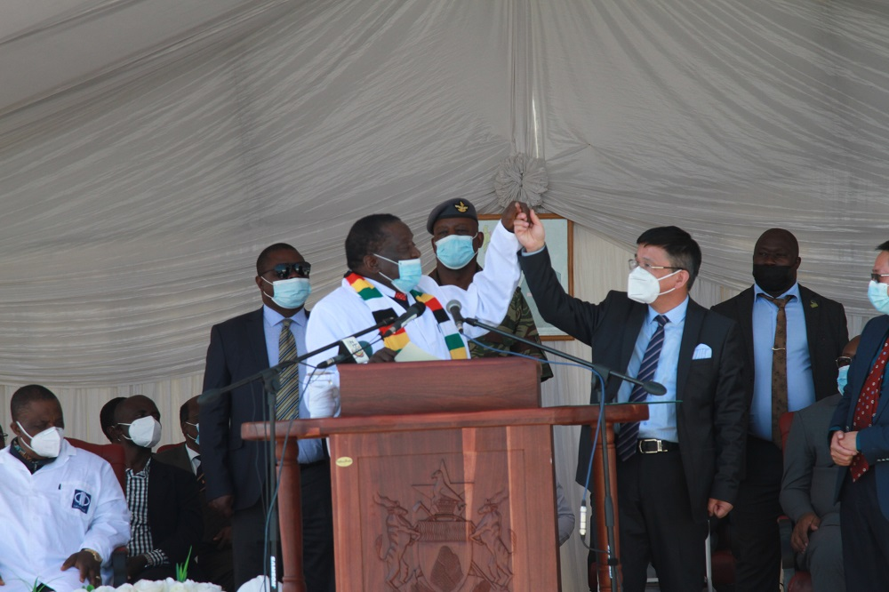 九洲酷游资源津巴布韦Bikita矿山改扩建和新建项目开工仪式隆重举行 