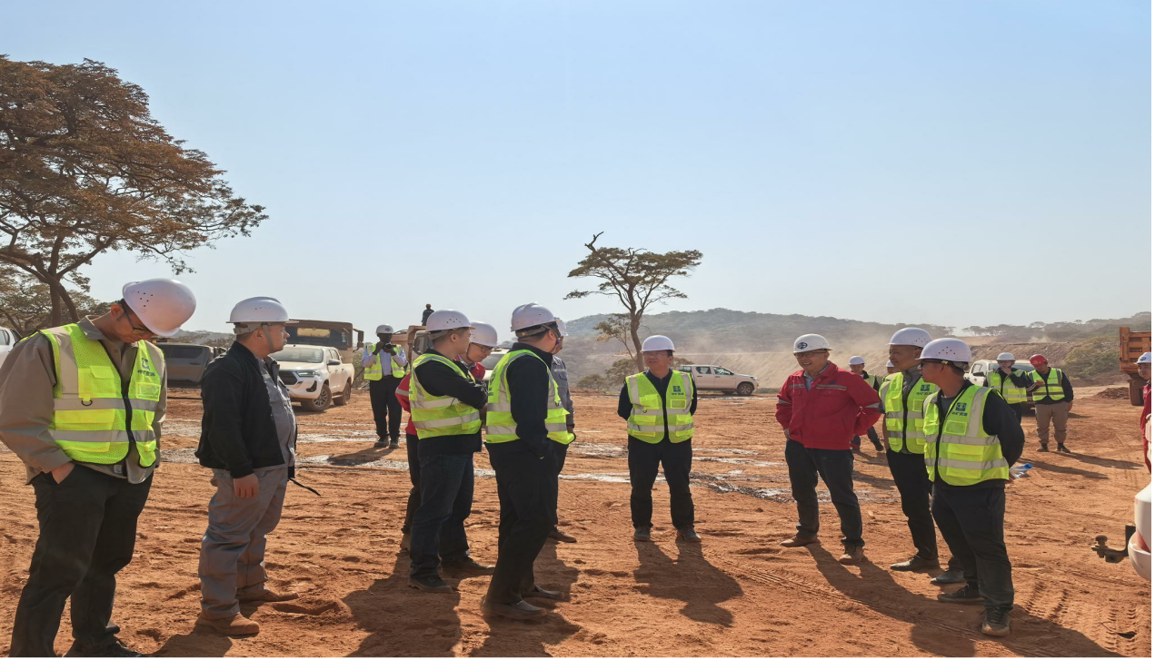 九洲酷游资源集团董事长王平卫赴赞比亚 考察督导Kitumba铜矿项目建设